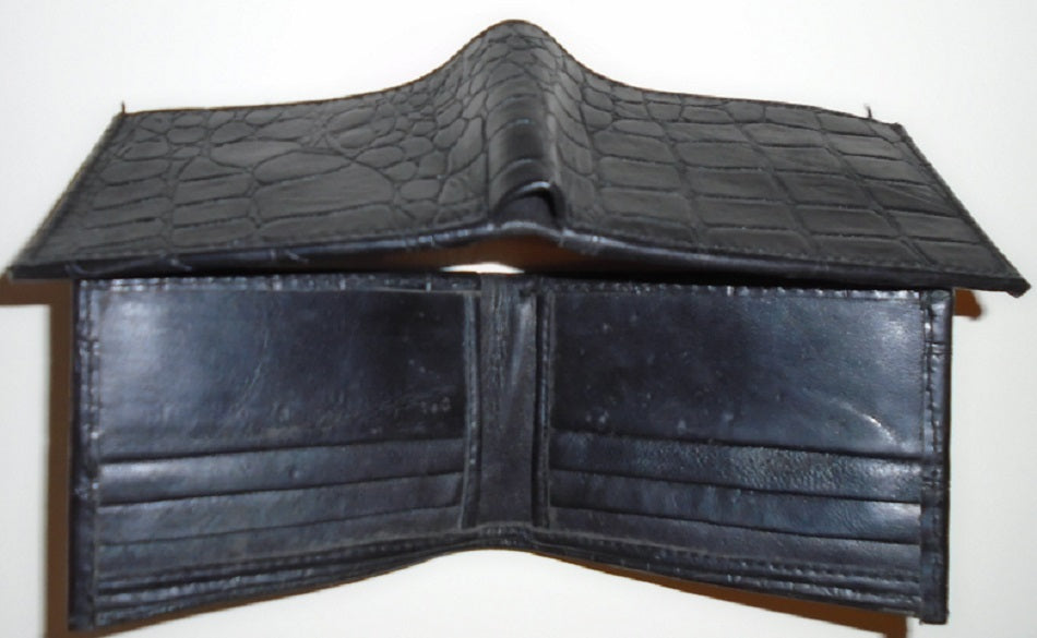 Black Skin Desigh Leather Wallets