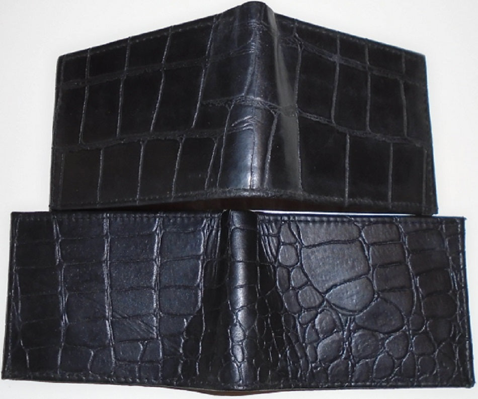 Black Skin Desigh Leather Wallets