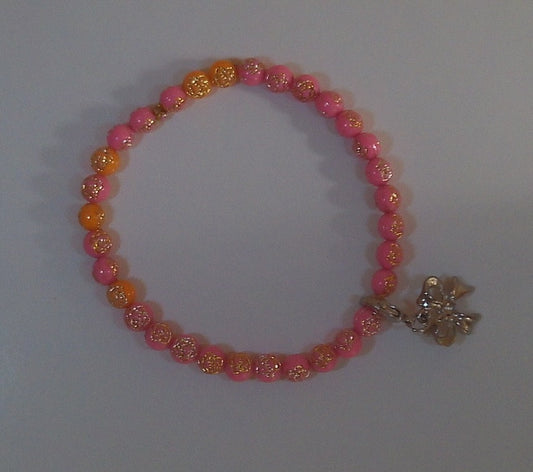 Pink with Charmer Bracelet