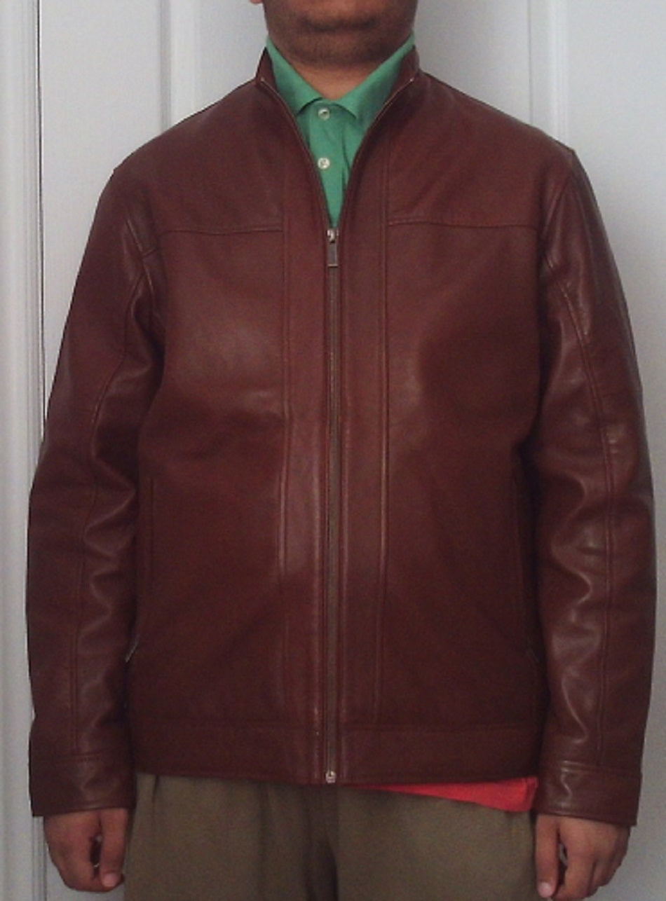 Light Brown Leather Jacket