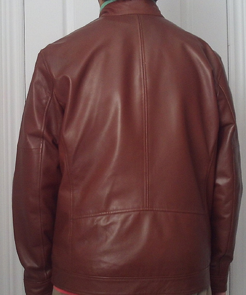 Light Brown Leather Jacket