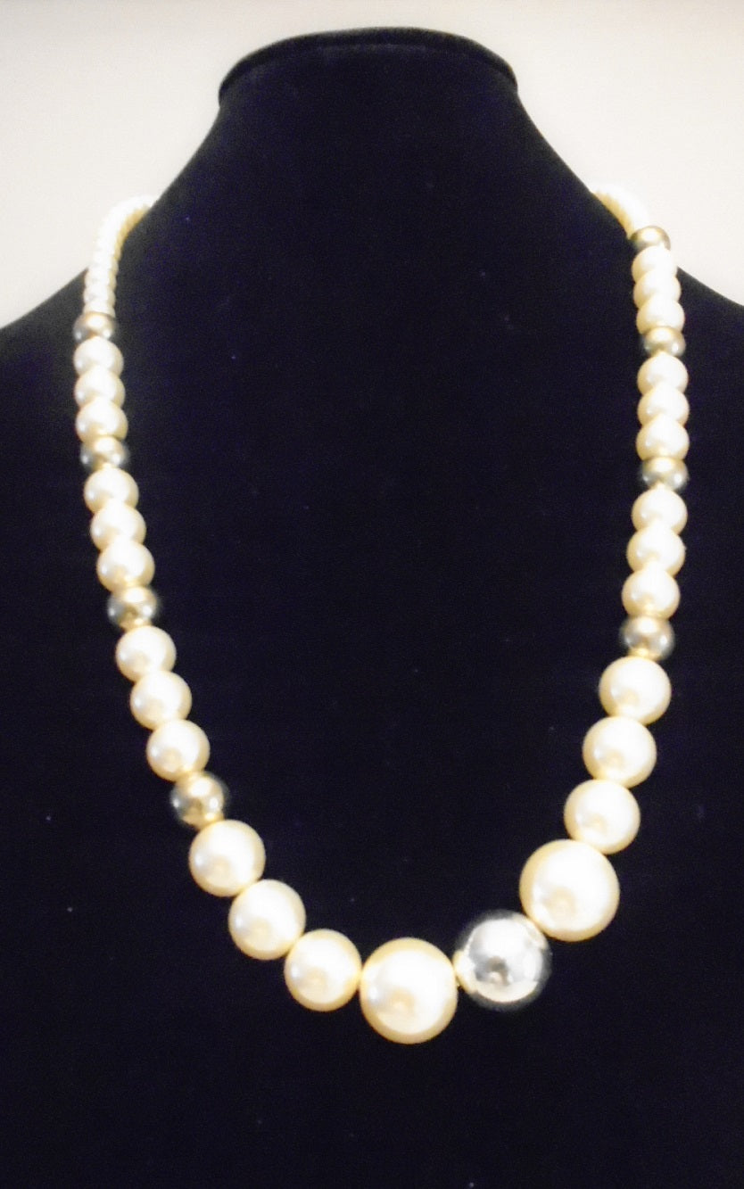 Golden Beads Necklace