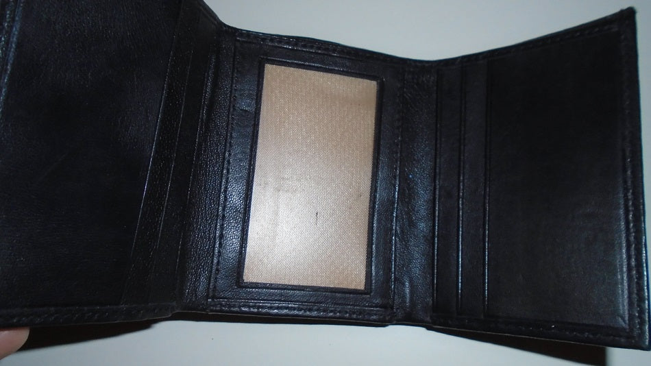 Trifold Leather Wallet